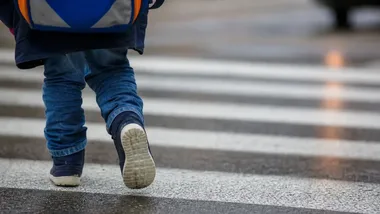 Zielone światło nie wystarczy - policjanci uczyli przedszkolaków zasad