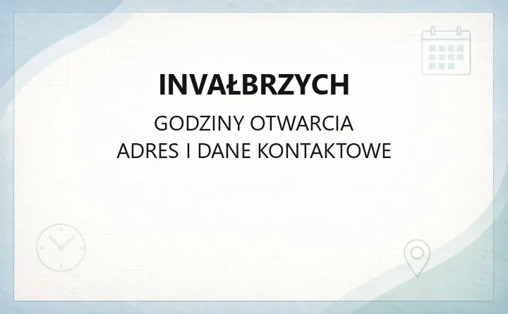 InVałbrzych - kontakt, oferty nieruchomości i wsparcie dla inwestorów
