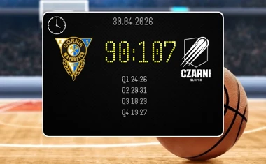 [KOSZYKÓWKA] Górnik Zamek Książ Wałbrzych bez odpowiedzi na finisz gości – Energa Czarni Słupsk wygrywają w Orlen Basket Lidze 107:90