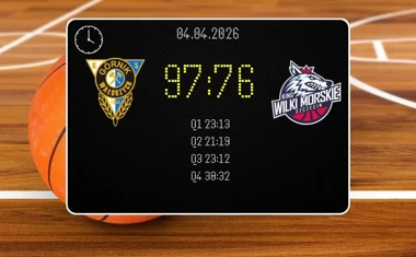 [KOSZYKÓWKA] Górnik Zamek Książ Wałbrzych zatrzymał lidera w Orlen Basket Lidze