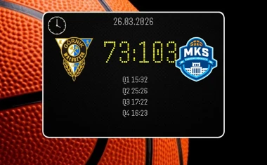 [KOSZYKÓWKA] Górnik Zamek Książ Wałbrzych bez odpowiedzi na serię MKS Dąbrowa Górnicza – 73:103 w Orlen Basket Lidze