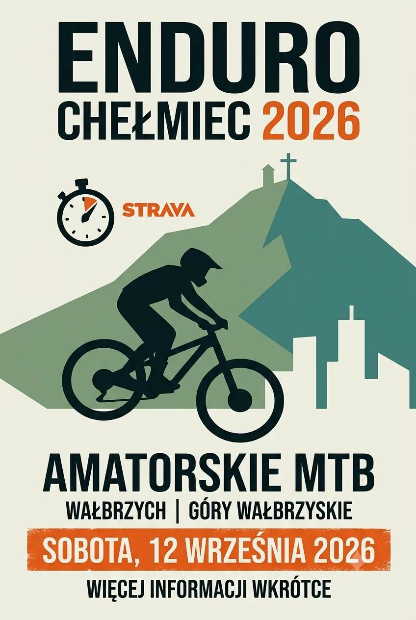 Grafika promocyjna wydarzenia Endurko Wałbrzych Time Attack 2026: wyścig enduro