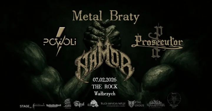 Grafika promocyjna wydarzenia METAL BRATY — Wałbrzych, The Rock