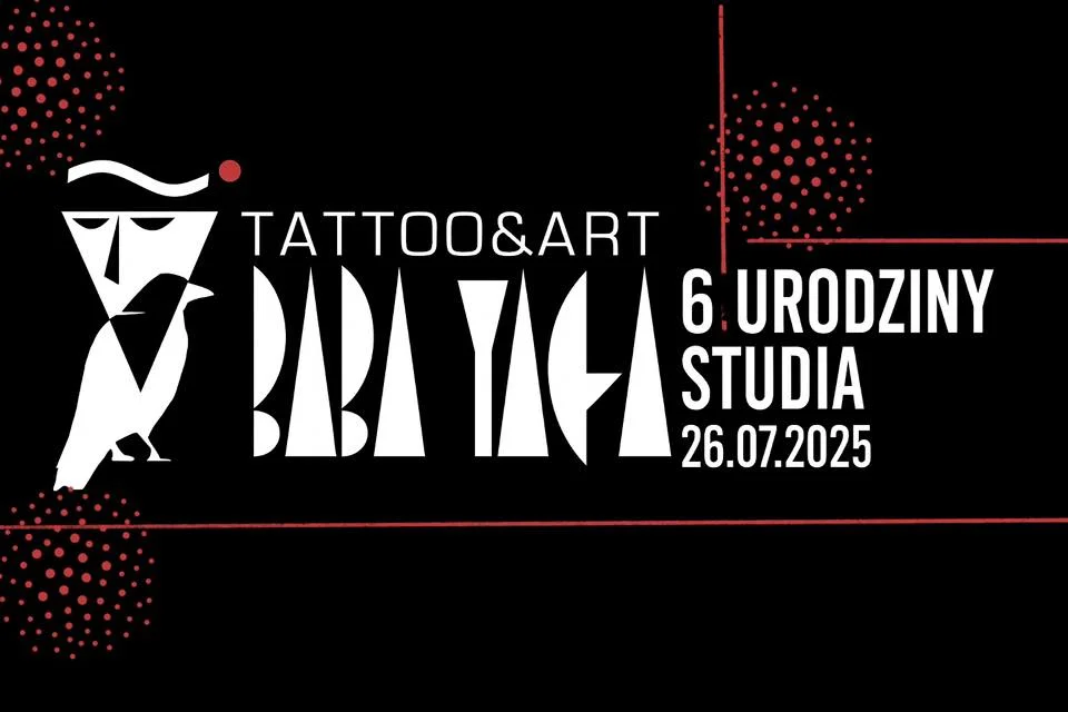 Grafika promocyjna wydarzenia Obchody 6. rocznicy działalności studia Baba Yaga w Wałbrzychu