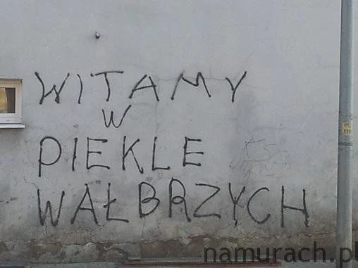 Grafika promocyjna wydarzenia Pokaz artystyczny "Likwidacja Wałbrzycha" w Wałbrzychu
