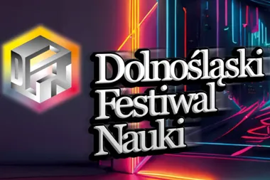 Grafika promocyjna wydarzenia Dolnośląski Festiwal Nauki 2026 – wydarzenia Biblioteki pod Atlantami
