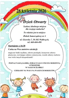 Grafika promocyjna wydarzenia Dzień Otwarty w Wałbrzychu. Kiedy i gdzie odbędzie się wydarzenie?
