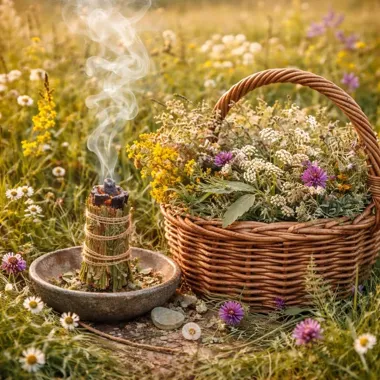 Grafika promocyjna wydarzenia Naturalne Oczyszczanie Ciała i Energii — warsztaty w naturze w Długopolu Górnym