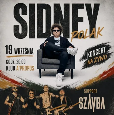 SIDNEY POLAK koncert w Wałbrzychu