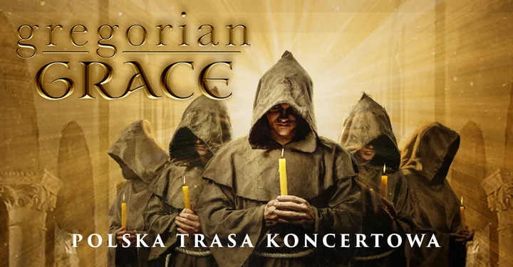 Grafika promocyjna wydarzenia Wałbrzych: Gregorian Grace — chorał gregoriański i niespodzianki w Starej Kopalni