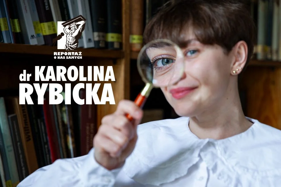 Grafika promocyjna wydarzenia Wykład dr Karoliny Rybickiej: „Trolejbusem i tramwajem przez Wałbrzych”