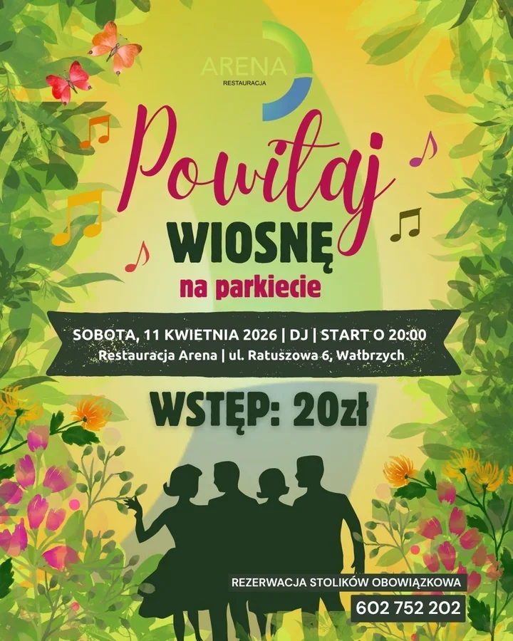W Arenie wiosna wejdzie na parkiet i zostanie tam do późna