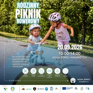 Rowerowy piknik w Aqua-Zdroju. Dwa miejsca startu i tor przeszkód