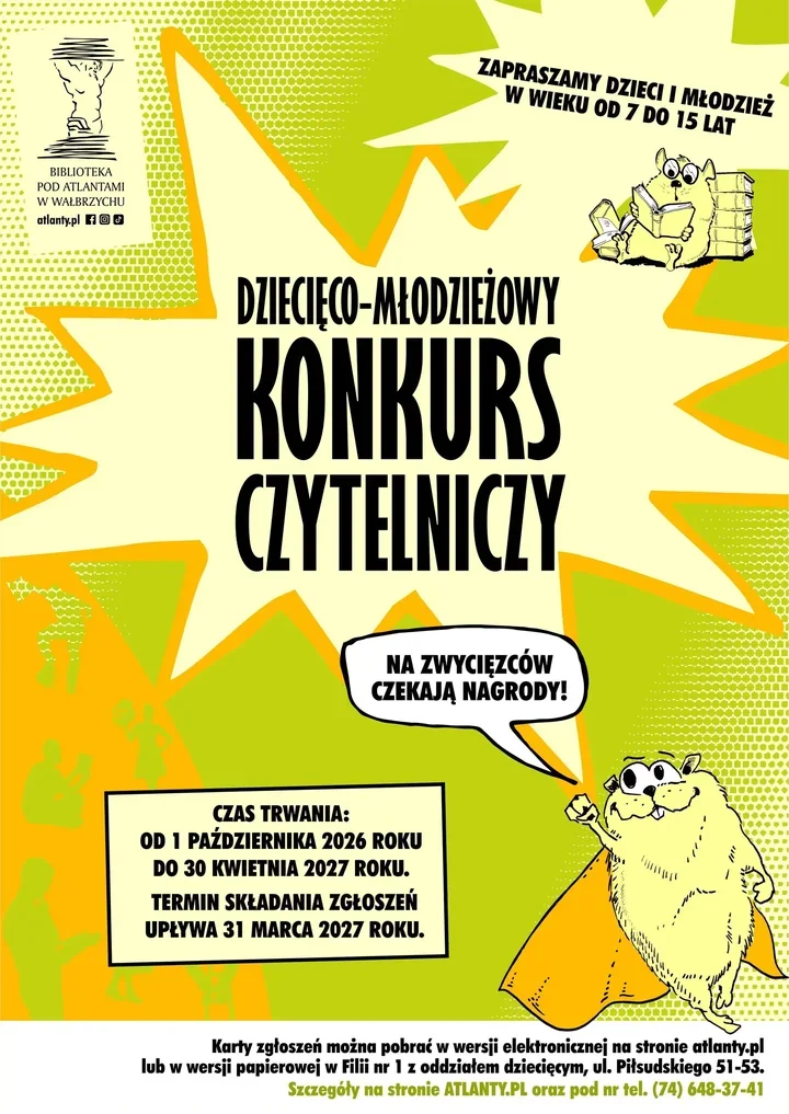 Czytelnicza rywalizacja w Wałbrzychu potrwa aż do wiosny