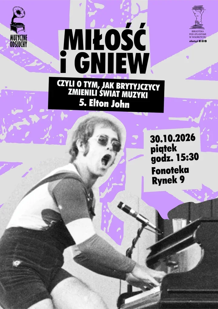 Elton John zabrzmi w Fonotece. W planie kultowa płyta i LIVE AID