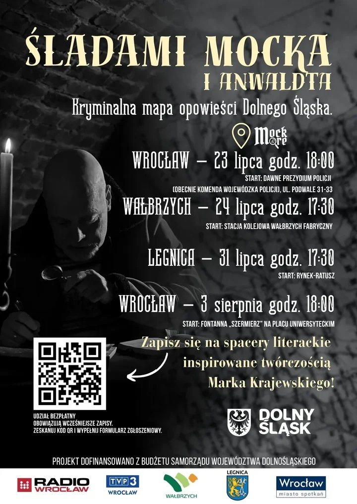 Wałbrzych tropem Mocka - kryminał spotka się z historią miasta.