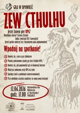 Zew Cthulhu w Wałbrzychu - biblioteka zmienia się w bramę do koszmaru