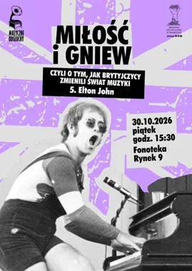 Elton John zabrzmi w Fonotece. W planie kultowa płyta i LIVE AID