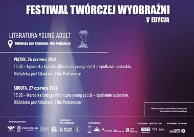 Podzamcze w rytmie YA - dwa spotkania z autorkami, których czytają młodzi