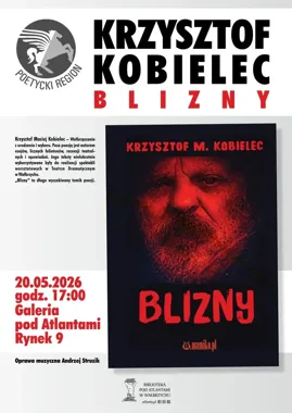 Krzysztof Kobielec wraca z "Bliznami" - poezja zabrzmi w sercu Wałbrzycha