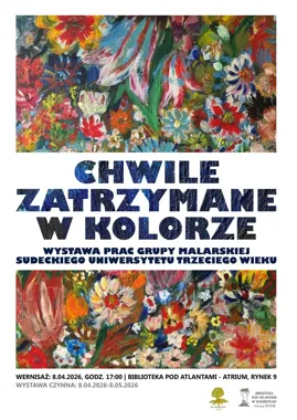Kolorowe chwile seniorów zawisną w Bibliotece pod Atlantami