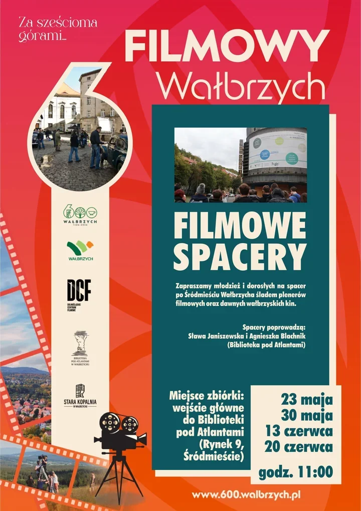 Filmowe spacery po Wałbrzychu - miasto pokaże swoje kinowe ślady