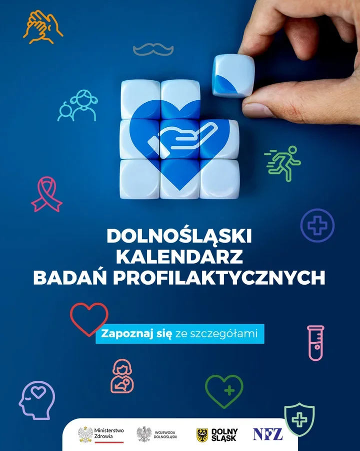 Dolnośląskie badania profilaktyczne zebrano w jednym prostym kalendarzu