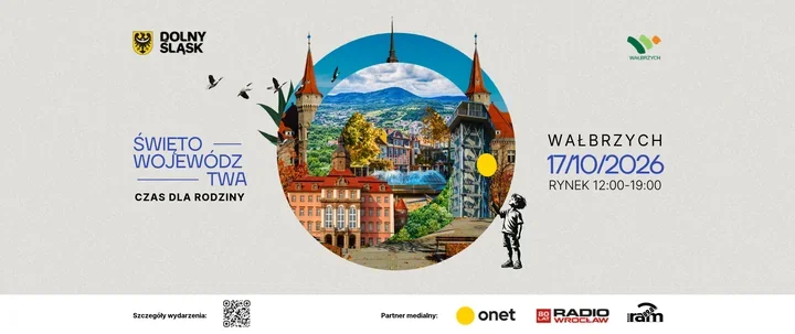 Ponad 40 partnerów i wielkie święto regionu. Wydarzenie odbędzie się w Wałbrzychu
