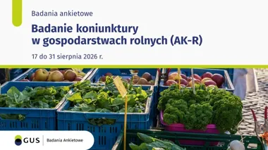 Rolnicy z wylosowanych gospodarstw mają ważne zadanie. Ruszyło badanie GUS