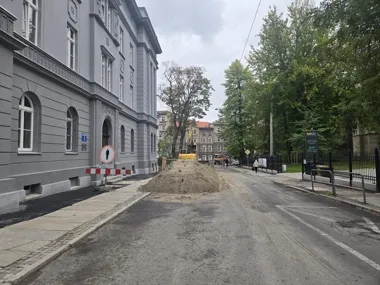Parking przy Matejki czasowo wyłączony. Utrudnienia potrwają trzy dni