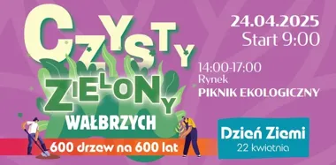 Wałbrzych szykuje wspólne sprzątanie i sadzenie drzew w dziewięciu punktach