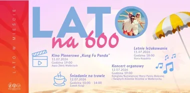 Kino pod chmurką i koncert organowy. Wałbrzych szykuje mocny weekend