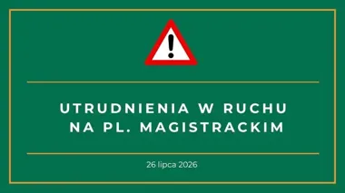 Pod Ratuszem zamkną drogę. Straż Miejska pokieruje ruchem