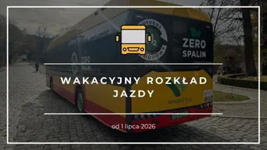 Wakacyjne kursy wchodzą od 1 lipca. Kilka linii pojedzie inaczej
