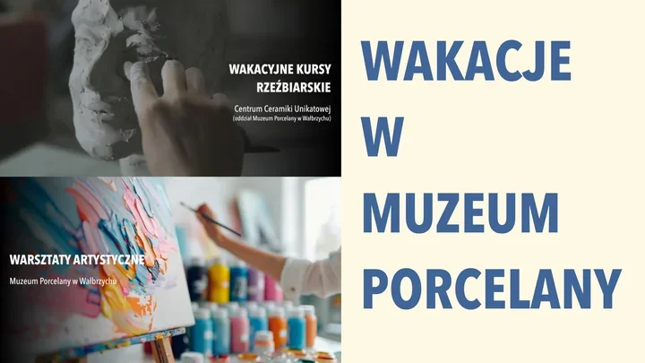 Porcelana zamiast nudy na wakacje. Muzeum w Wałbrzychu szykuje rodzinne zajęcia