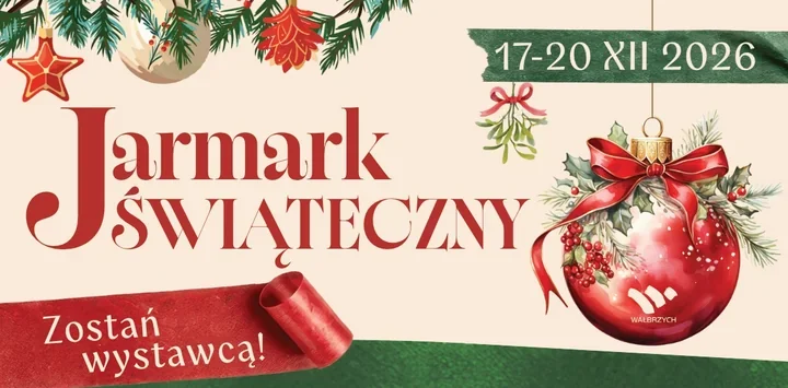 Świąteczny jarmark w Wałbrzychu czeka na wystawców