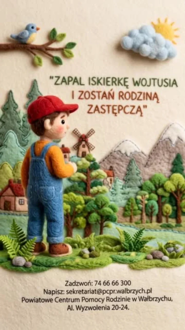 W powiecie wałbrzyskim trwa nabór rodzin zastępczych. Jest też droga na spokojny start