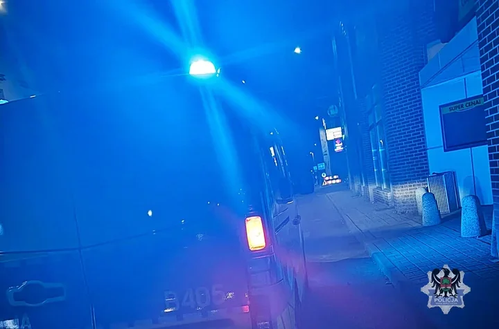 Późna kontrola w Wałbrzychu. Rowerzysta dostał 1000 zł mandatu