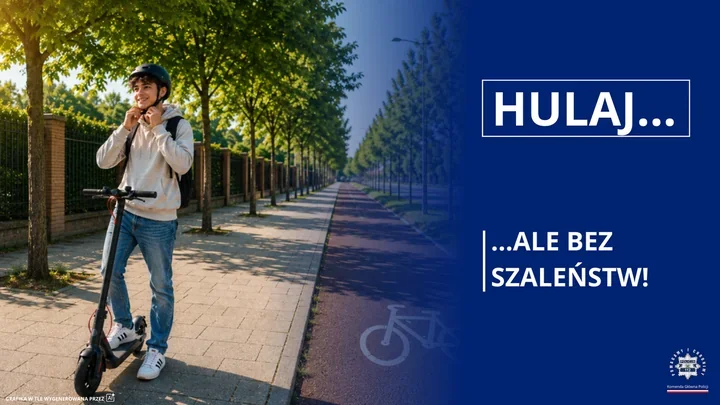 W Wałbrzychu ostrzegają przed hulajnogami. Wypadków i ofiar przybywa