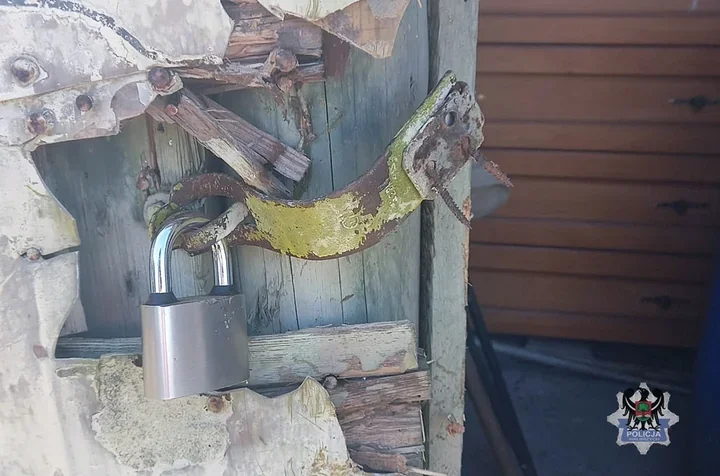 55-latek wpadł przy altance - policja zatrzymała go na gorącym uczynku