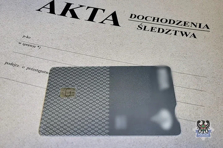 Wystarczyły dane z karty i 45 zł - policja namierzyła 30-latka