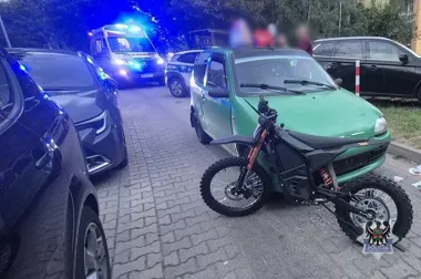 31-latek wjechał pod zakaz i zderzył się czołowo w Wałbrzychu