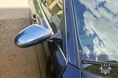 Jedno lusterko i groźby po chwili - policja zatrzymała 26-latka z Wałbrzycha