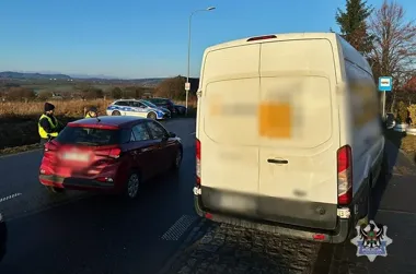 Trzeźwy poranek w Wałbrzychu - kierowca dostawczaka zatrzymany z 0,29 promila