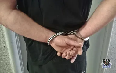 Kilka godzin po włamaniu do altany policja zatrzymała podejrzanego