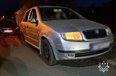 W Wałbrzychu ruszył w ucieczkę przed policją - miał 2,48 promila i nie miał prawa jazdy