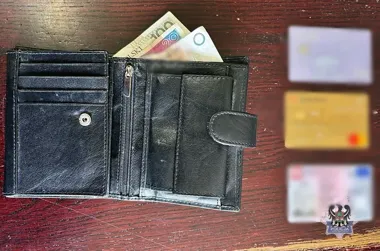 Portfel z lady zniknął w Walimiu - policjanci mieli go po kilkudziesięciu minutach