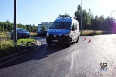 Dwa wypadki rowerzystów w Wałbrzychu. Ten sam błąd kierowców