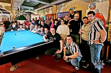 Strażak znów zmiotł rywali - wałbrzyskie służby rozegrały bilardowy maraton