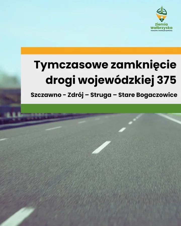 Na DW375 pojawią się nocne zamknięcia. Kierowców czekają objazdy